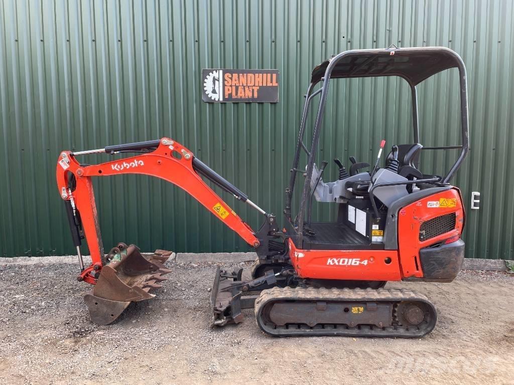 Kubota KX 016-4 Mini rýpadla < 7t