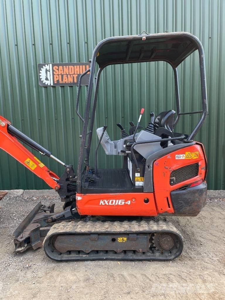 Kubota KX 016-4 Mini rýpadla < 7t