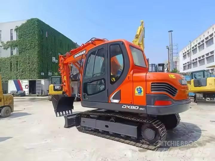 Doosan DX 80 - 9C Mini rýpadla < 7t