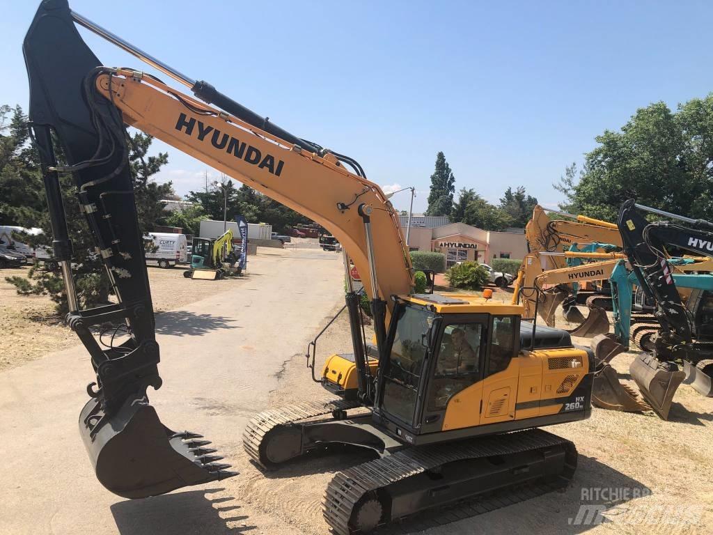 Hyundai HX260NL Pásová rýpadla