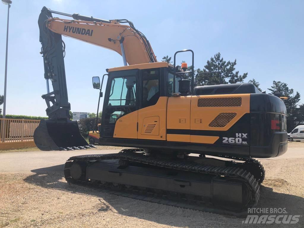 Hyundai HX260NL Pásová rýpadla