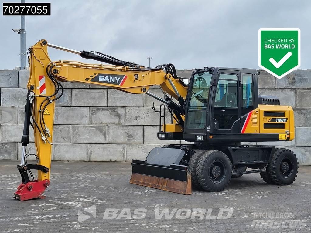 Sany SY155W Kolová rýpadla