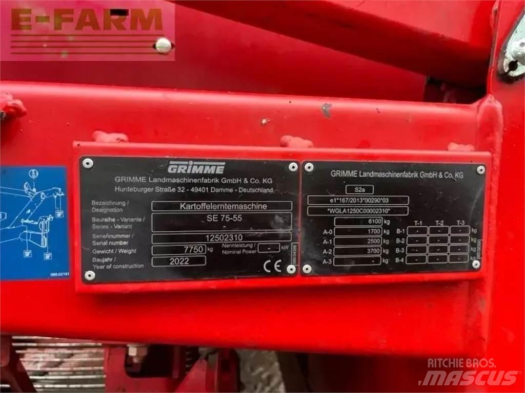 Grimme se 75-55 sb Zařízení pro pěstování brambor - Jiné