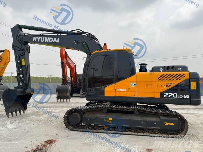 Hyundai R220LC-9S Pásová rýpadla