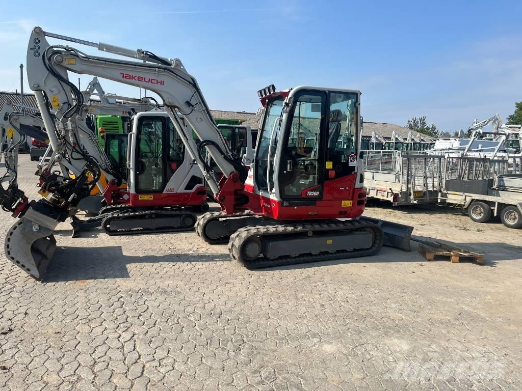 Takeuchi TB 260 Mini rýpadla < 7t