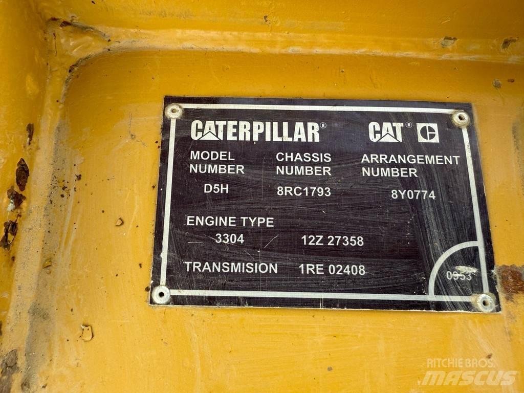 CAT D5H Buldozer Pásové dozery