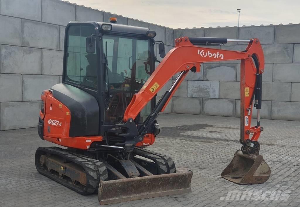Kubota KX027-4 Mini rýpadla < 7t