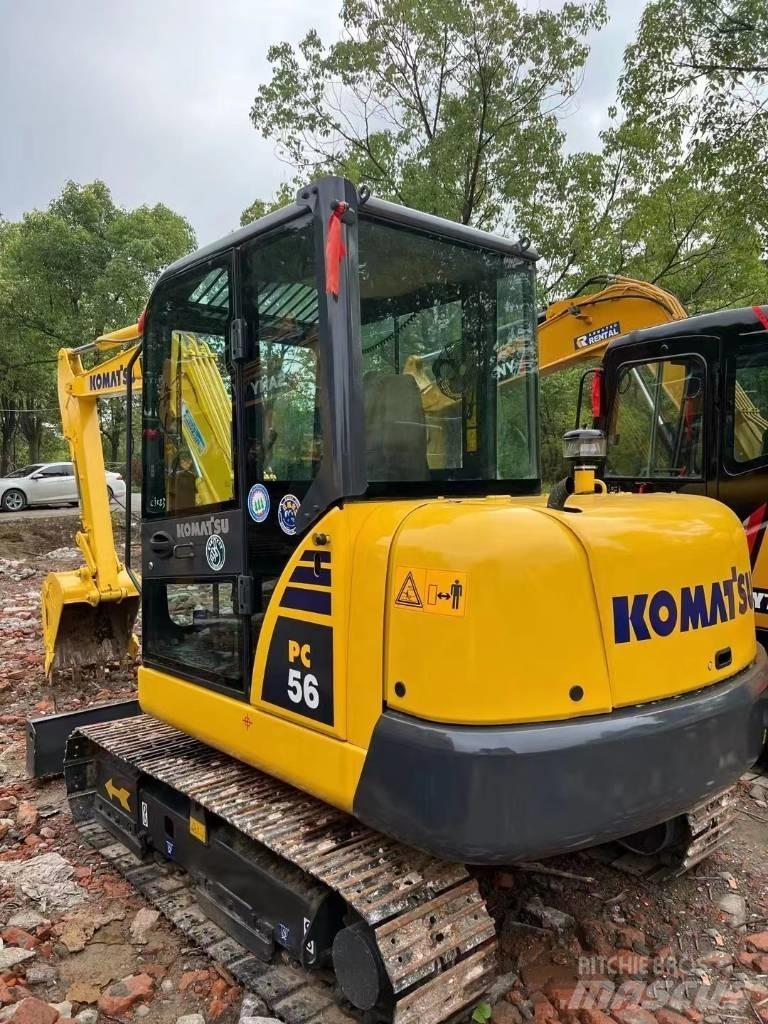 Komatsu PC56-7 Pásová rýpadla