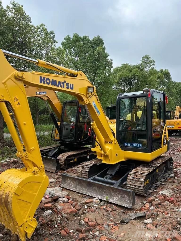 Komatsu PC56-7 Pásová rýpadla