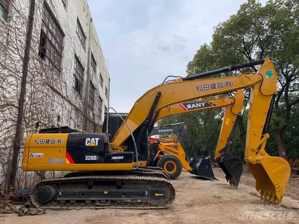 CAT 320D2 Pásová rýpadla