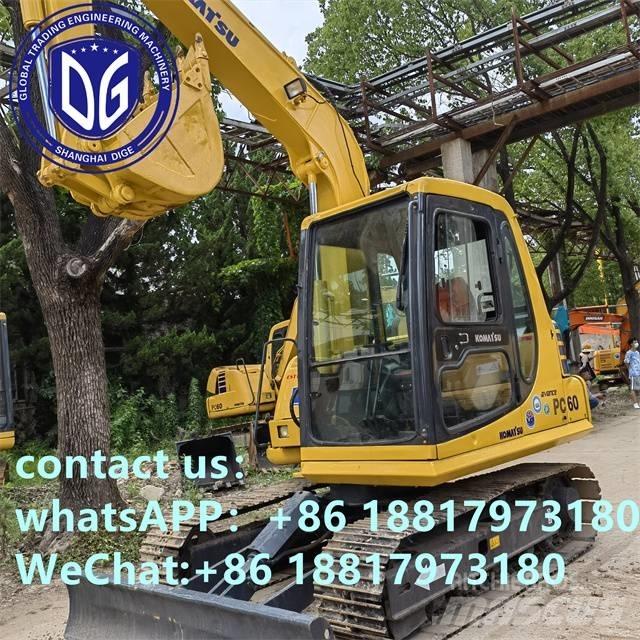 Komatsu PC 60-7C Pásová rýpadla