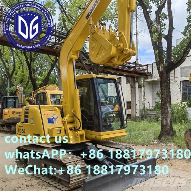 Komatsu PC 60-7C Pásová rýpadla