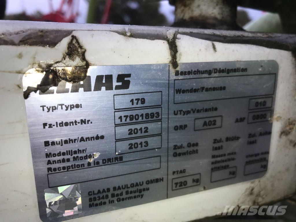 CLAAS Volto 58 Obraceče a shrabovače sena