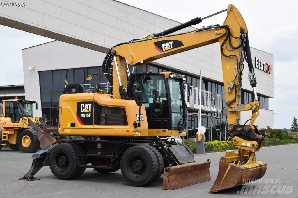 CAT M 315 F Kolová rýpadla