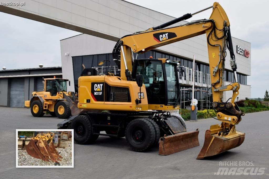 CAT M 315 F Kolová rýpadla