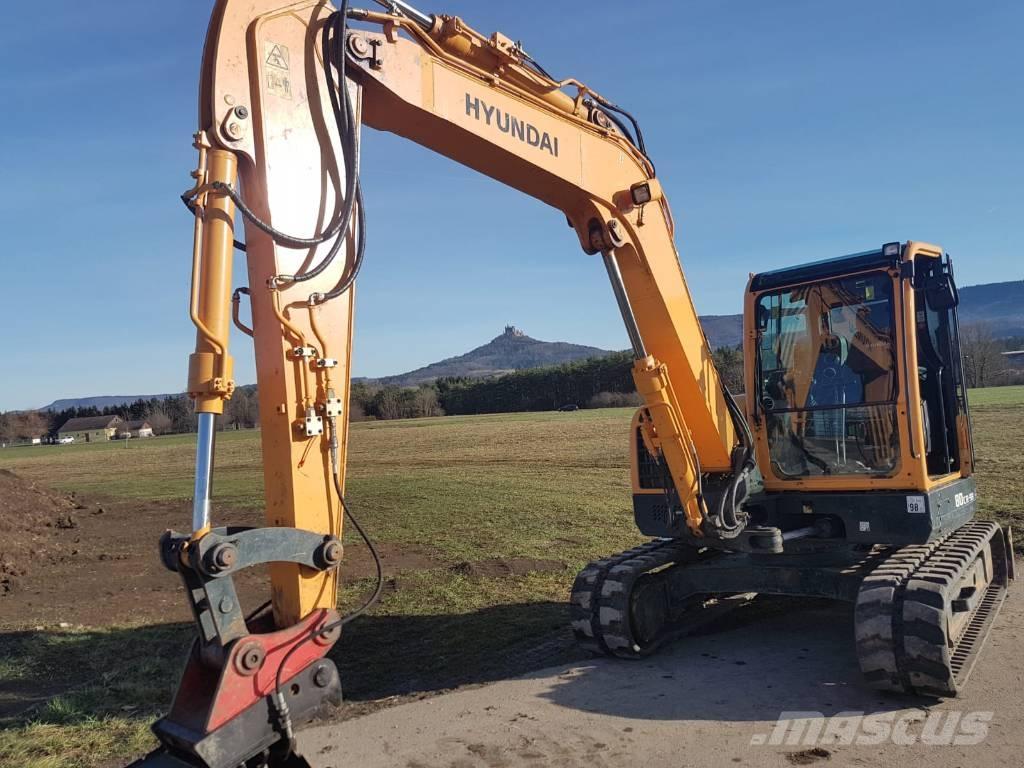 Hyundai R80 CR 9A Midi rýpadla 7t - 12t