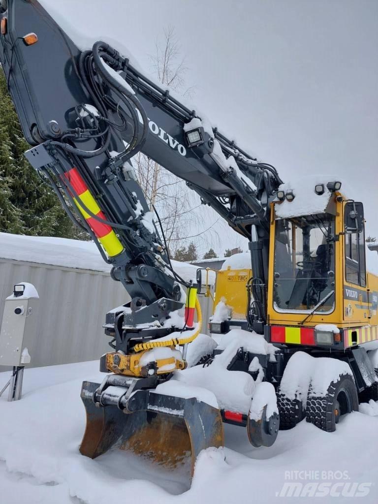 Volvo EW 200 Kolová rýpadla
