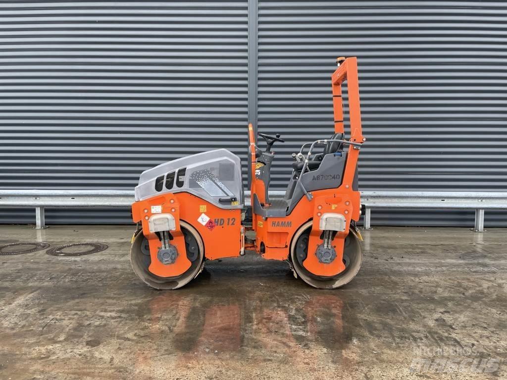 Hamm HD 12 VV Tandemové válce