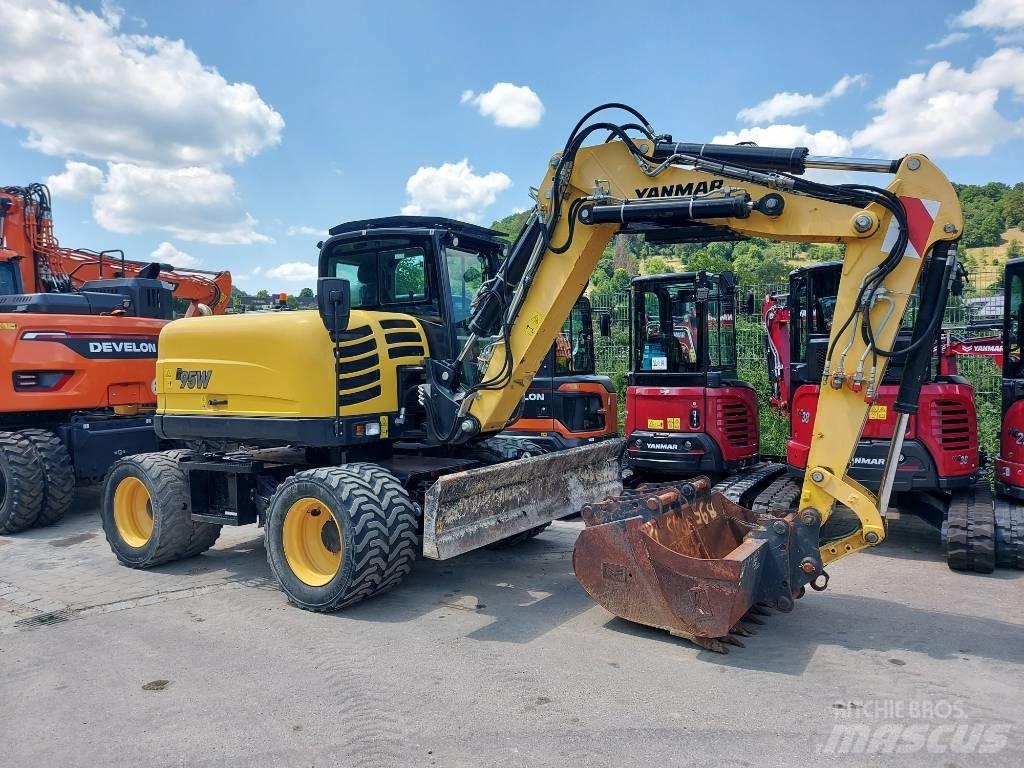 Yanmar B 95 W Kolová rýpadla