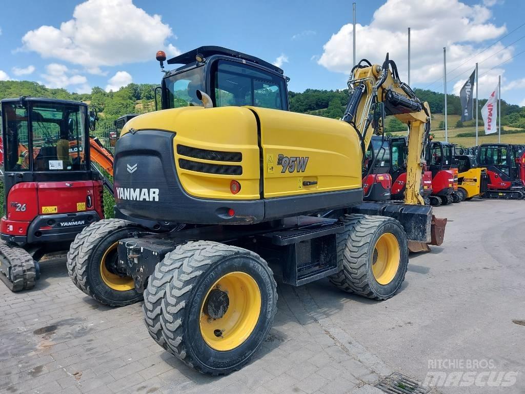Yanmar B 95 W Kolová rýpadla