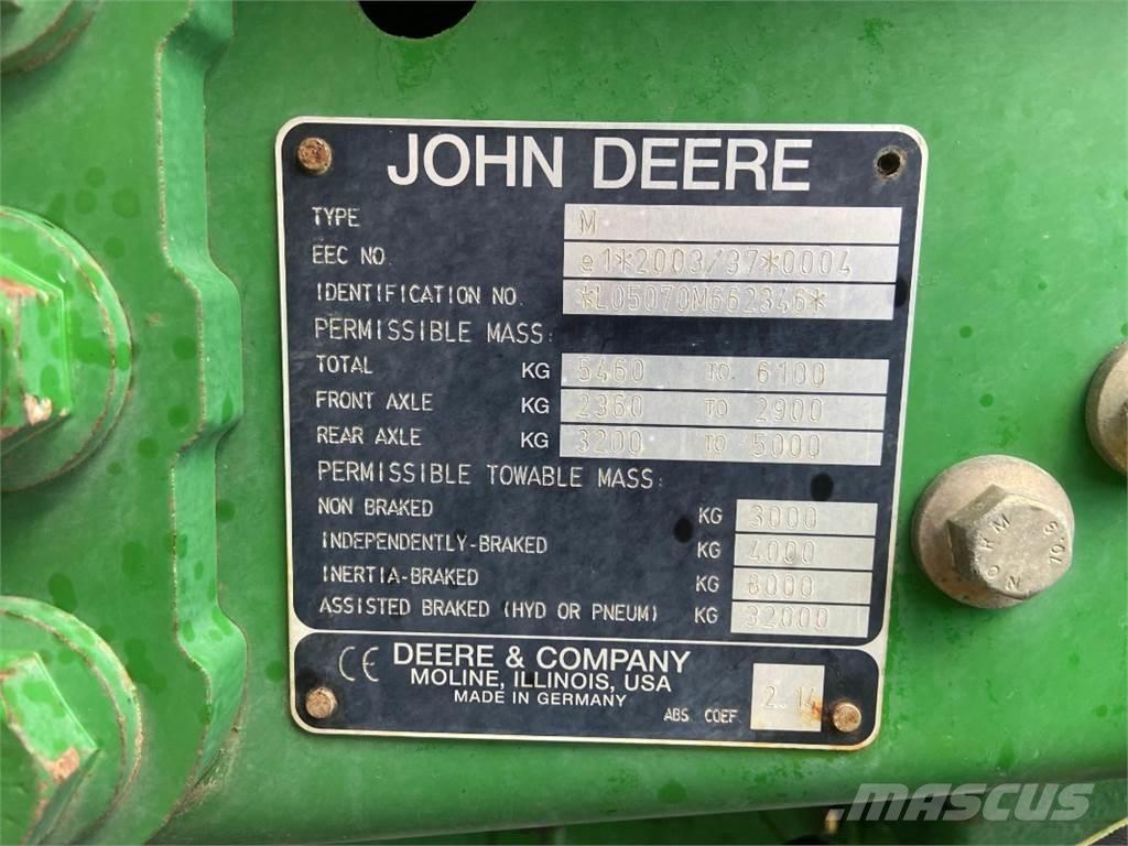 John Deere 5070M Traktory