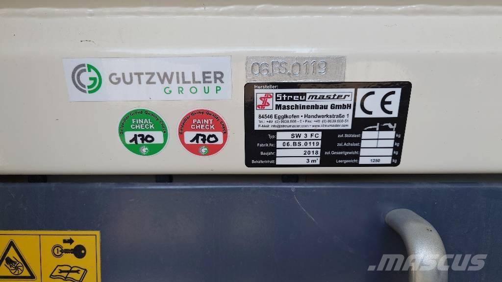 Streumaster SW3FC Recyklátory asfaltu