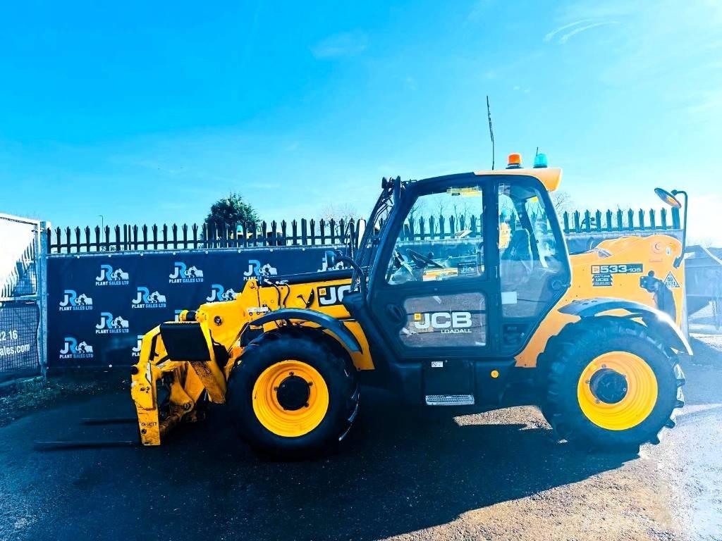 JCB 533-105 Teleskopické manipulátory