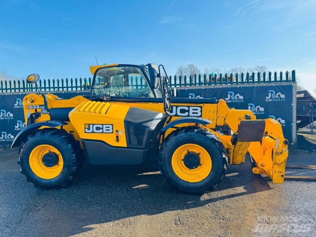 JCB 533-105 Teleskopické manipulátory