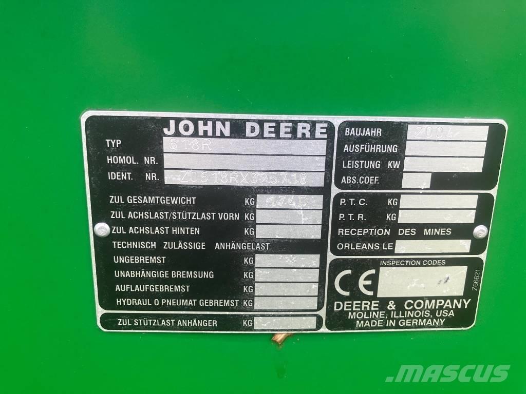 John Deere 9540 WTS Sklízecí mlátičky