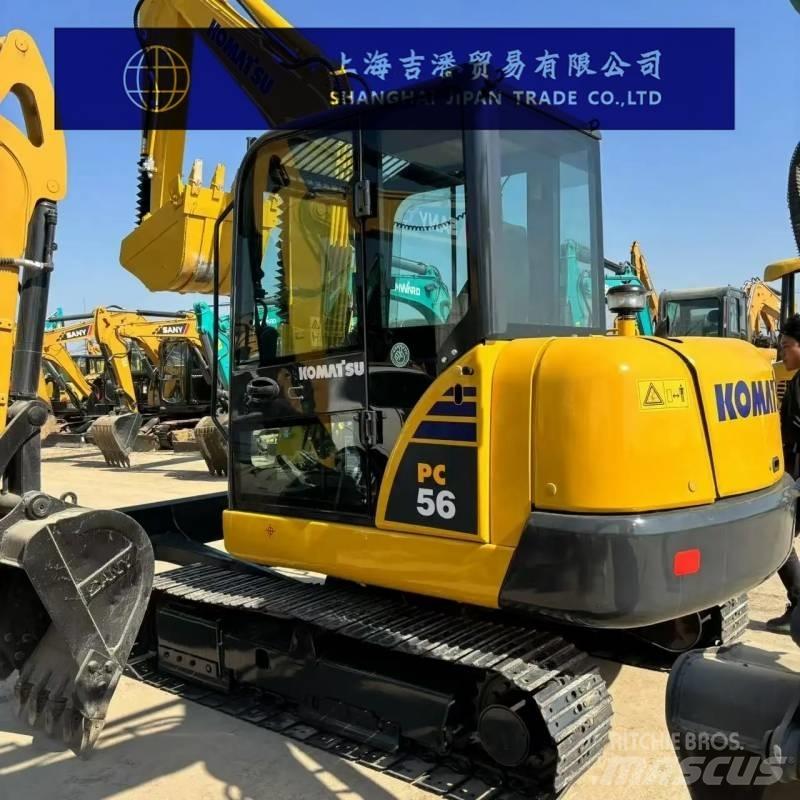 Komatsu PC 56 Pásová rýpadla
