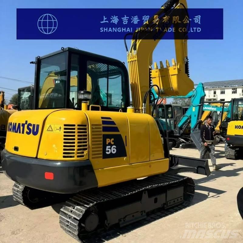 Komatsu PC 56 Pásová rýpadla