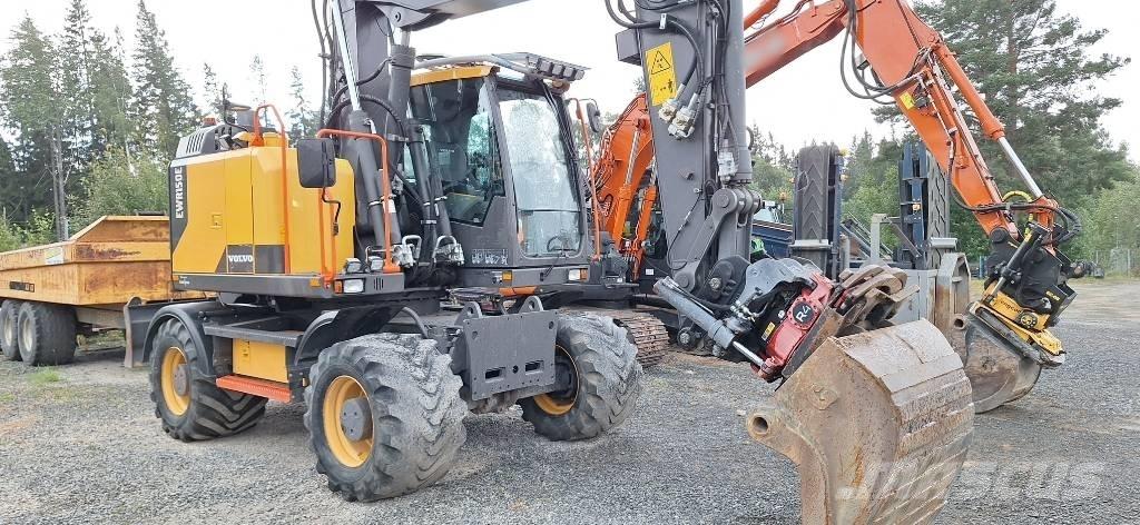 Volvo EWR 150 E Kolová rýpadla