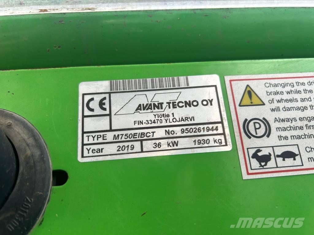 Avant 750 Víceúčelové nakladače