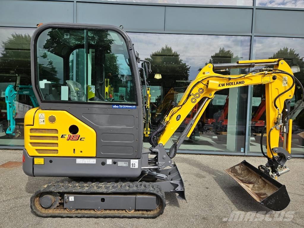 New Holland e18c Mini rýpadla < 7t
