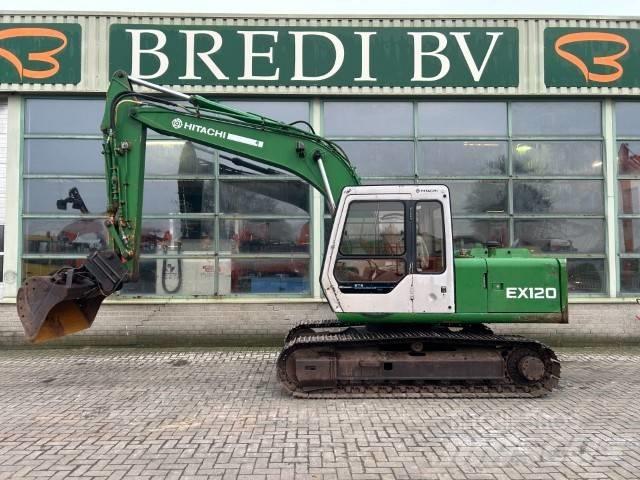 Hitachi EX 120 Pásová rýpadla