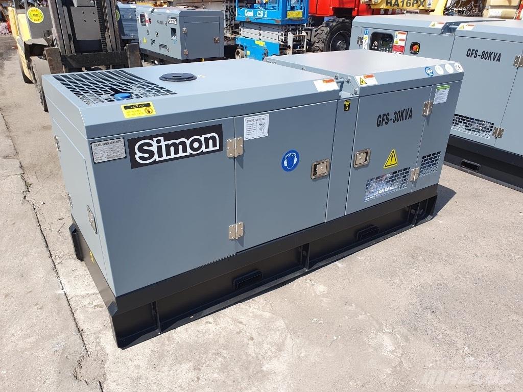 Simon 30KVA Naftové generátory
