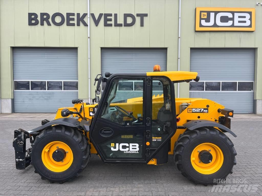 JCB 527-58 Agri Plus Teleskopické nakladače pro zemědělství