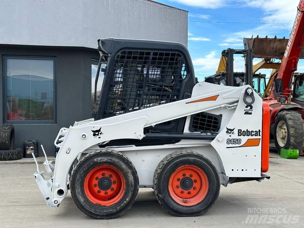 Bobcat S 450 Smykem řízené nakladače