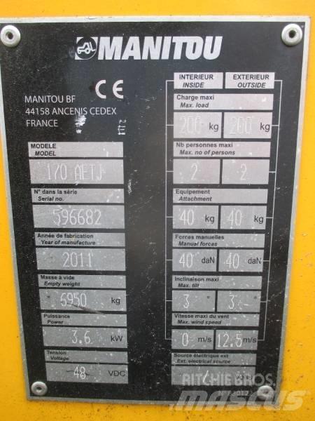 Manitou 170AETJ Kloubové plošiny