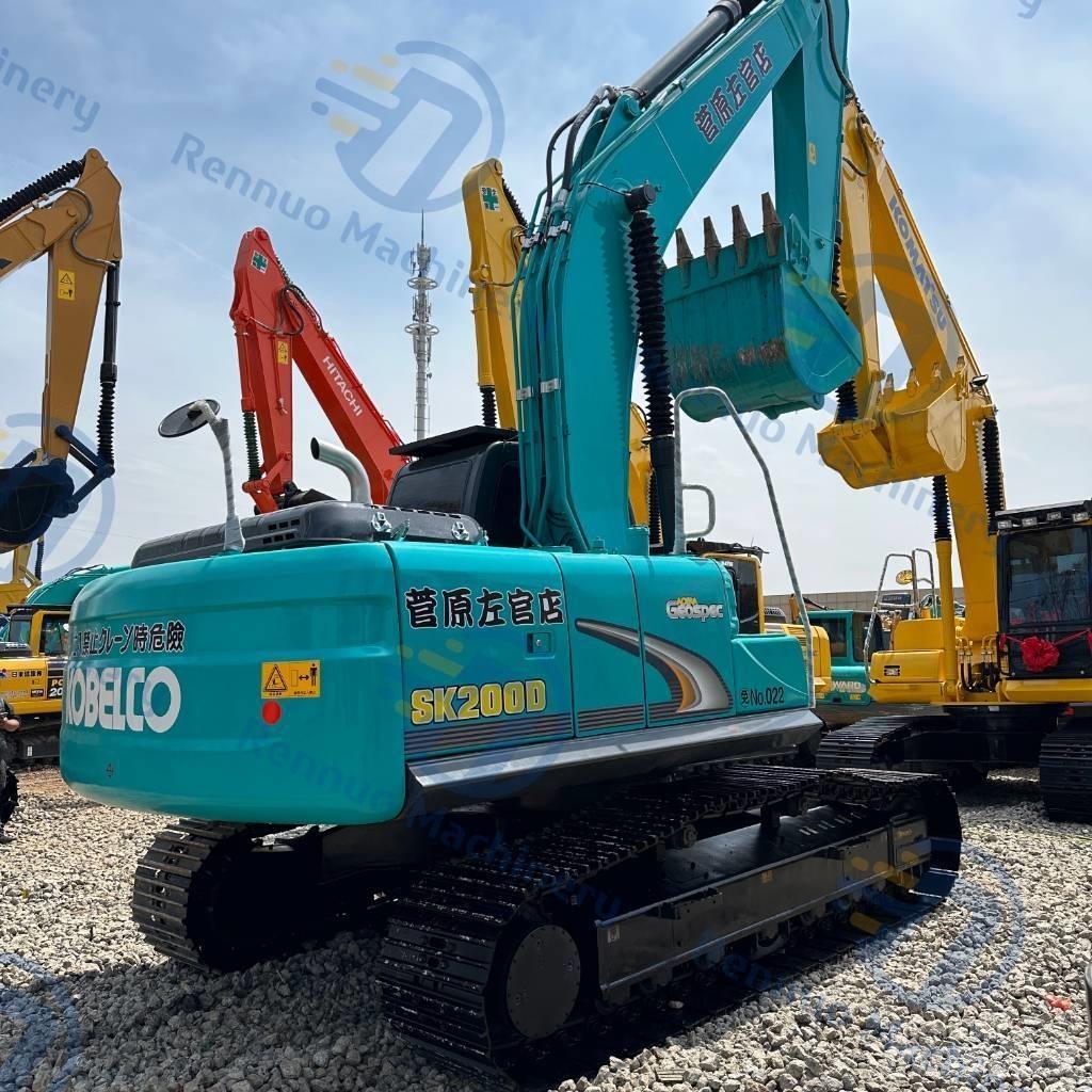 Kobelco SK 200 Pásová rýpadla