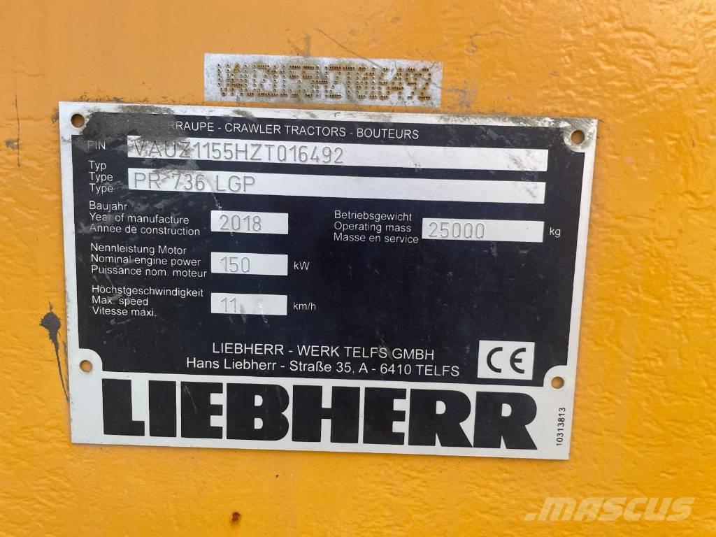 Liebherr PR 736 LGP Pásové dozery