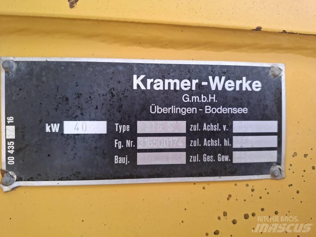 Kramer 316 Rýpadlo-nakladače