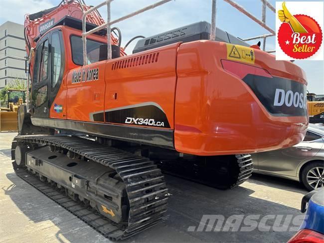 Doosan DX 340 LCA Pásová rýpadla