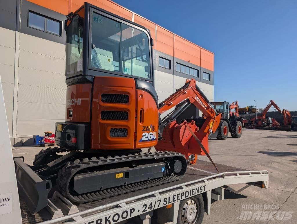 Hitachi ZX 26 U-6 Mini rýpadla < 7t