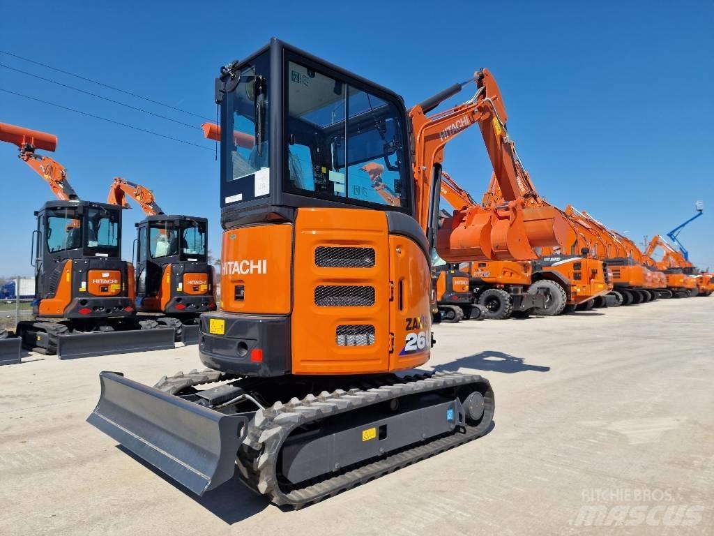 Hitachi ZX 26 U-6 Mini rýpadla < 7t