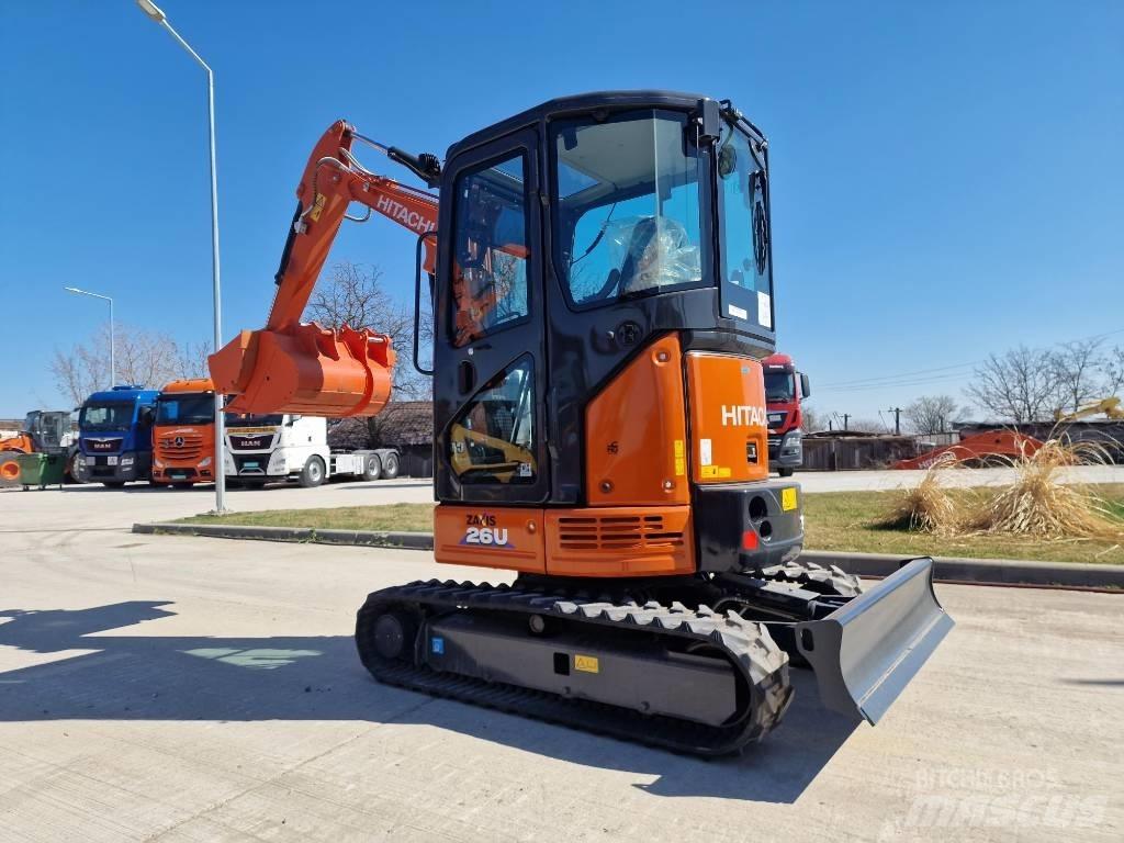 Hitachi ZX 26 U-6 Mini rýpadla < 7t