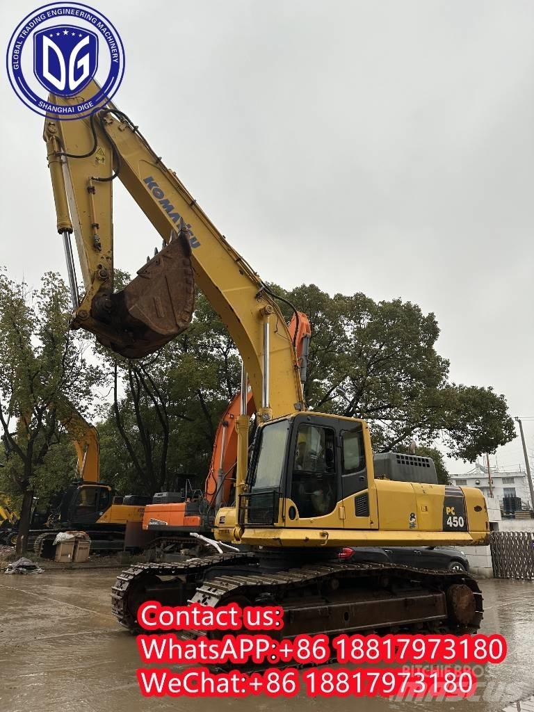 Komatsu PC 450-8 Pásová rýpadla