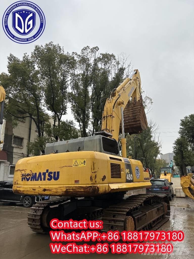 Komatsu PC 450-8 Pásová rýpadla