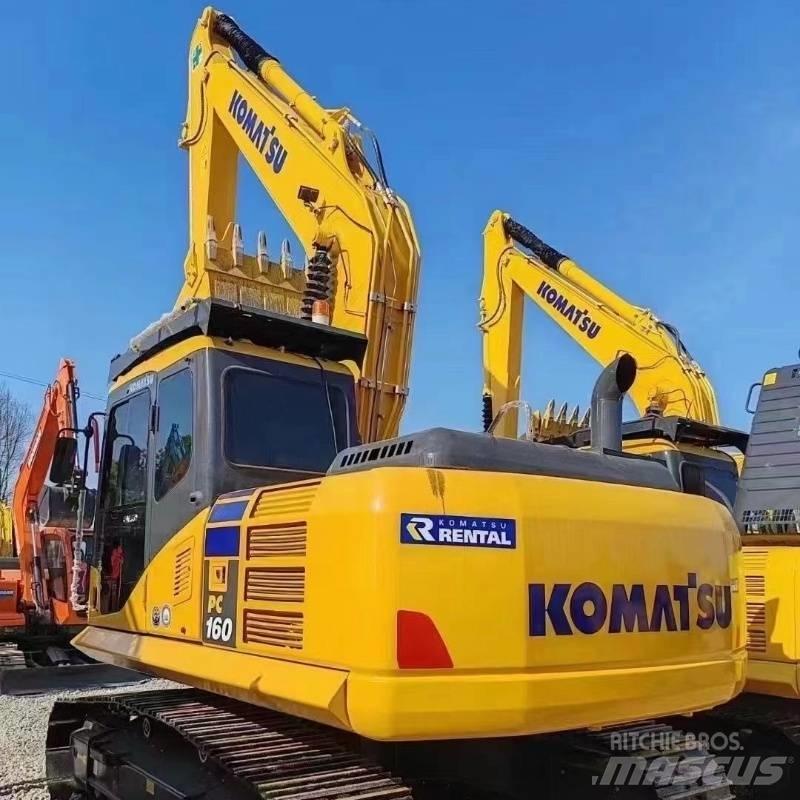 Komatsu PC 160 Pásová rýpadla