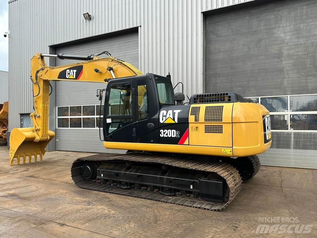 CAT 320D2 Pásová rýpadla